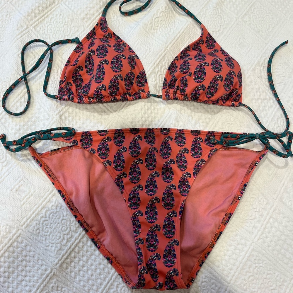 Boden Pink and Multicolor Bikini. NEW without tags!